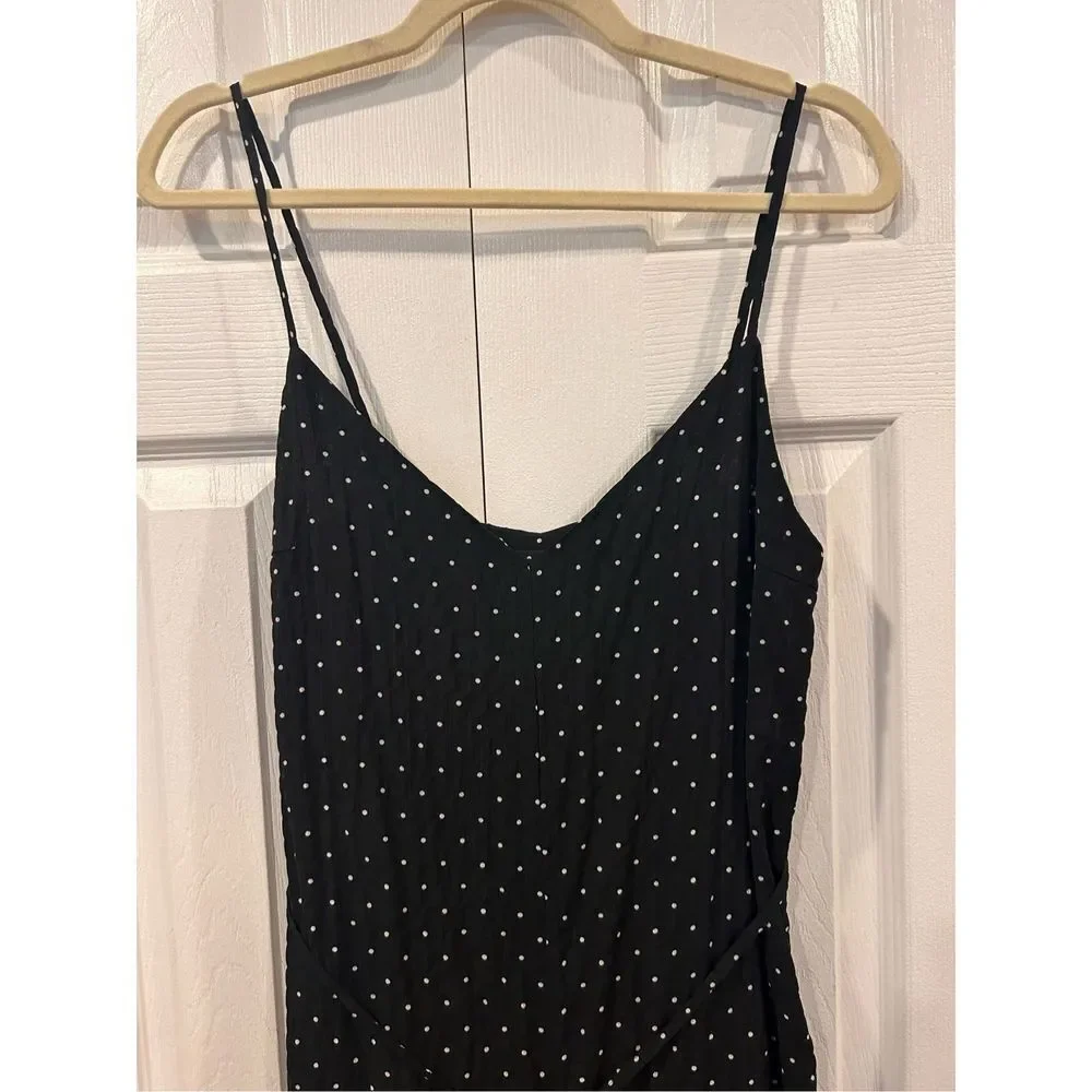 Lulus Charming Ways Black and White Polka Dot Culotte Jumpsuit - Picture 8 of 11